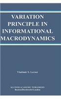 Variation Principle in Informational Macrodynamics