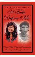 A Table Before Me: (English)