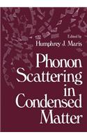 Phonon Scattering in Condensed Matter