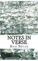 Notes in Verse