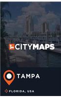 City Maps Tampa Florida, USA