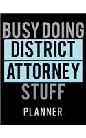 Busy Doing District Attorney Stuff Planner