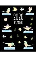 Yoga-Vogel Planer 2020