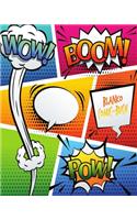 Blanko Comic Buch