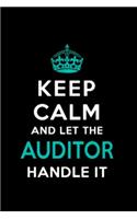 Keep calm and let the auditor handle it