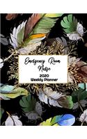 Emergency Room Nurse Weekly Planner