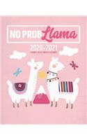 No Prob Llama 2020-2021 Planner