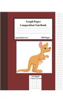 Graph Composition Notebook 5 Squares per inch 5x5 Quad Ruled 5 to 1 100 Sheets
