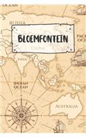Bloemfontein: Ruled Travel Diary Notebook or Journey Journal - Lined Trip Pocketbook for Men and Women with Lines