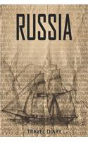 Russia Travel Diary: Travel and vacation diary for Russia. A logbook with important pre-made pages and many free sites for your travel memories. For a present, notebook 