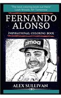 Fernando Alonso Inspirational Coloring Book