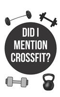 Did I mention crossfit? - Notebook