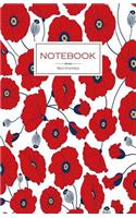 Notebook Red Poppies