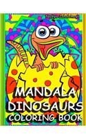Mandala Dinosaurs Coloring Book