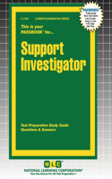 Support Investigator: (2765 Career Examination)