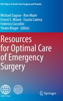 Resources for Optimal Care of Emergency Surgery