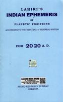 Lahiri Indian Ephemeris - 2020