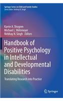 Handbook of Positive Psychology in Intellectual and Developmental Disabilities