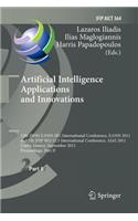 Artificial Intelligence Applications and Innovations