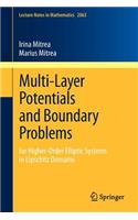 Multi-Layer Potentials and Boundary Problems