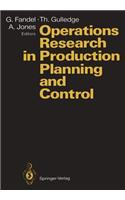 Operations Research in Production Planning and Control