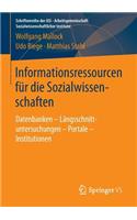 Informationsressourcen für die Sozialwissenschaften