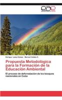Propuesta Metodologica Para La Formacion de La Educacion Ambiental