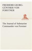 Journal of Submarine Commander von Forstner