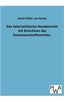 österreichische Handelsrecht mit Einschluss des Genossenschaftsrechtes