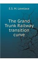 The Grand Trunk Railway transition curve: (English)