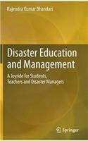 Disaster Education and Management