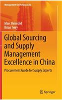 Global Sourcing and Supply Management Excellence in China