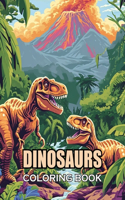 Dinosaurs Coloring Book for Adults