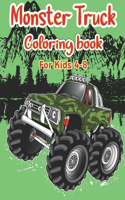 Monster Truck Coloring Book for Kids Ages 4-8