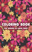 Coloring Book For Seniors In Large Print