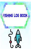 Fishing Log Template: Fly Fishing Log Book 110 Pages Size 6 X 9 INCH Cover Matte - Time - Trip # Date Standard Prints.