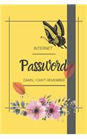 Password notebook