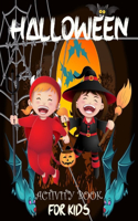 Halloween Activity Book for Kids