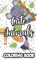 Cute Animals Coloring Book