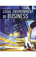 Mylab Business Law with Pearson Etext -- Access Card -- For Legal Environment of Business: Online Commerce, Ethics, and Global Issues