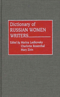 Dictionary of Russian Women Writers