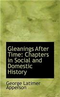 Gleanings After Time