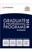 Graduate & Professional Programs: An Overview 2018