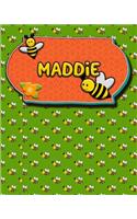 Handwriting Practice 120 Page Honey Bee Book Maddie