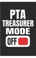 PTA Treasurer Mode Off