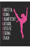 Gymnastics Notebook - I Am A Gymnast Gymnast Definition Gymnastics Gift - Gymnastics Journal