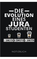 Die Evolution Eines Jura Studenten Notizbuch