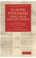 Claudii Ptolemaei opera quae exstant omnia