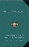 Battle Orders (1911)