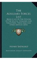 Auxiliary Forces List